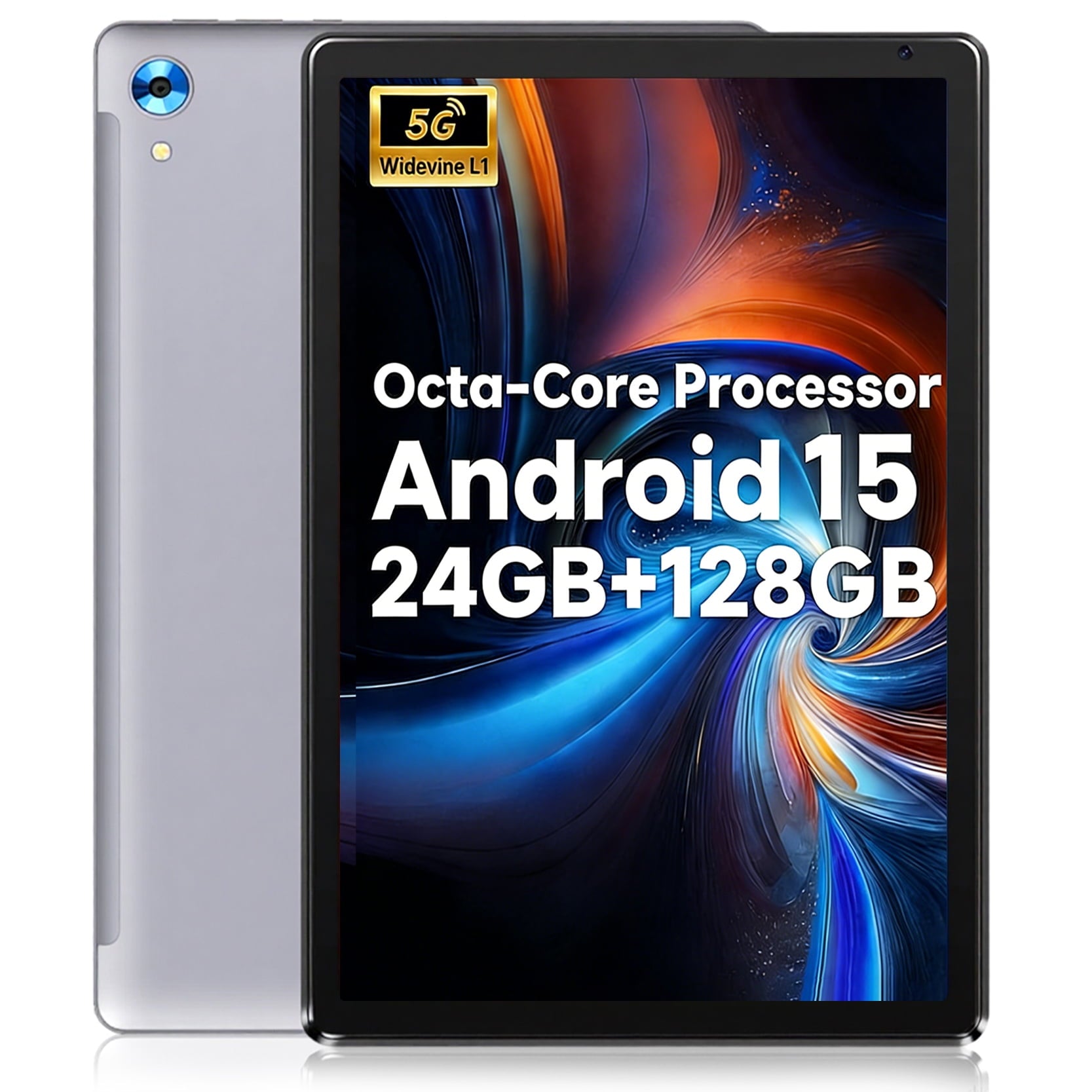 AEEZO 10inch Tablet Android 15 Tablet,Octa-core with 24GB+128GB Tablet
